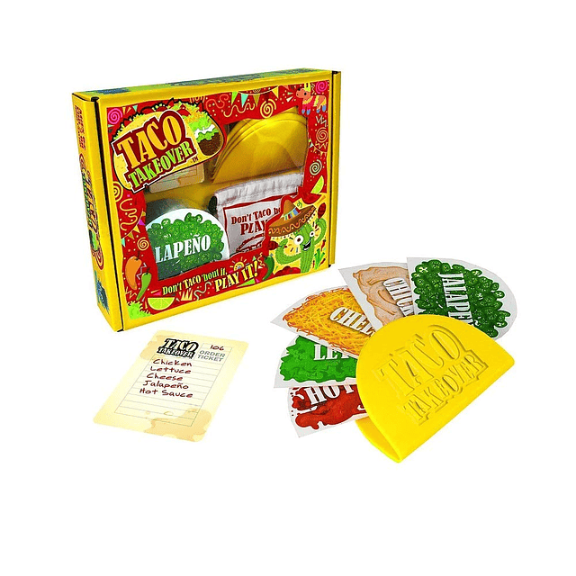 Juegos universitarios Taco Takeover Food Stuffing Party Game