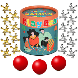 Juego de Jacks con Pelota, Juego Retro Vintage Jax para niño