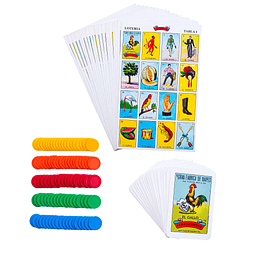 Kit de juego de bingo mexicano Loteria - Juego de bingo Lote