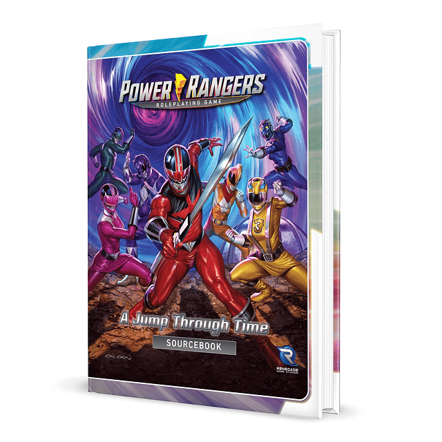 Juego de rol de Power Rangers Un salto en el tiempo Libro d