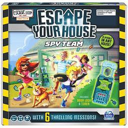 Escape Room The Game, Escape Your House Spy Team, divertido