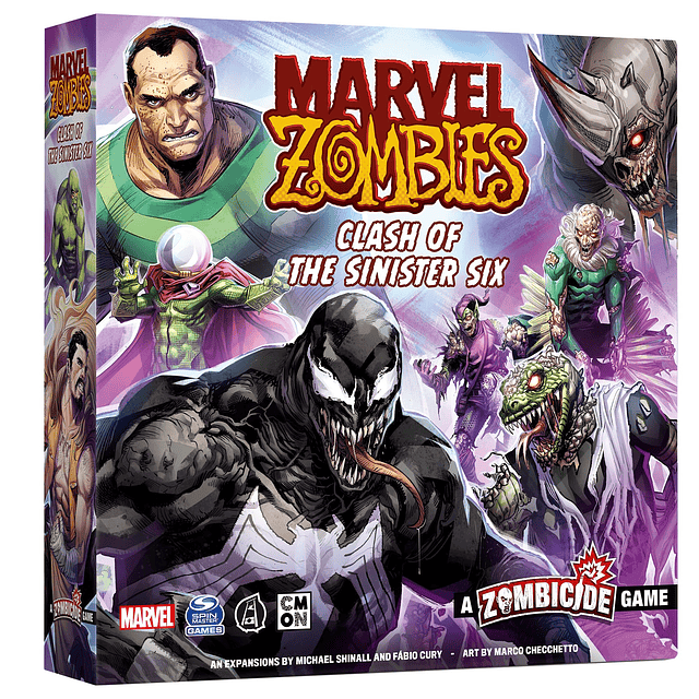 Marvel Zombies Un juego de Zombicide - Choque de los Seis Si