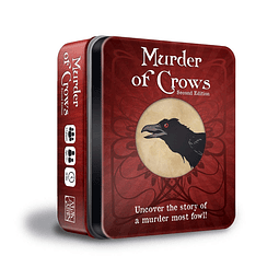 Murder of Crows Segunda edición - Juego de mesa de 2-5 jugad