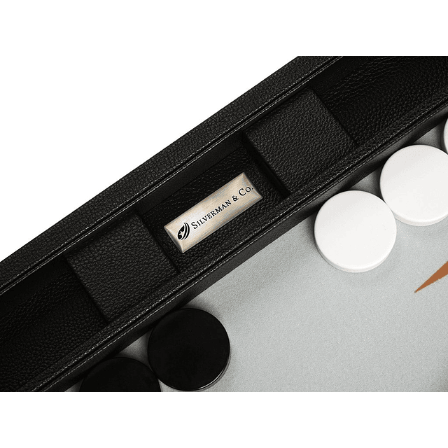 Juego de backgammon premium de 19 pulgadas - Tamaño grande -