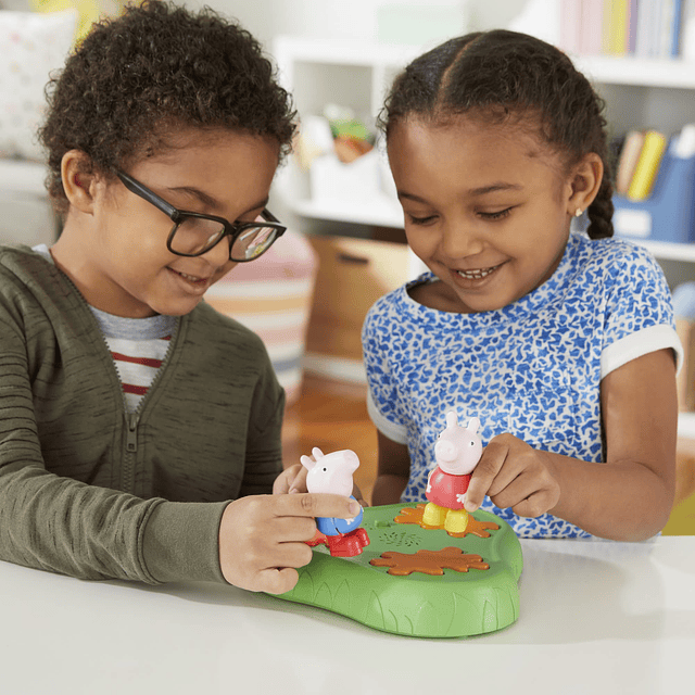 Peppa Pig Muddy Puddle Champion Juego de mesa para niños de