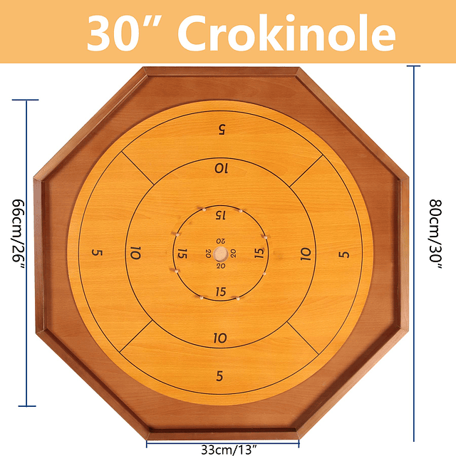 Torneo Crokinole y damas, juego de mesa oficial Crokinole de