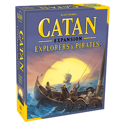 EXPANSIÓN del juego de mesa Explorers & Pirates ¡Embárcate e