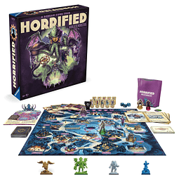 Horrified World of Monsters Juego de mesa de estrategia coop