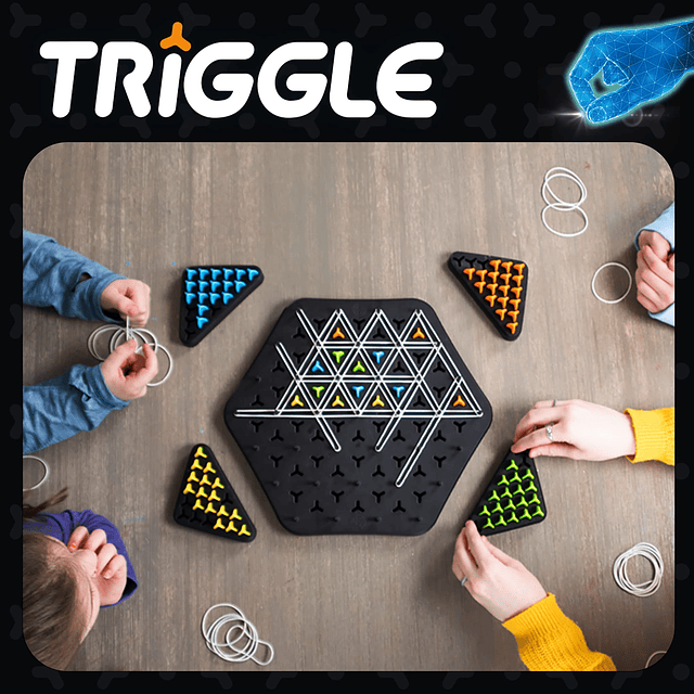 Triggle - Estire cuatro para anotar divertido juego de estra