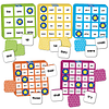 APRENDIZAJE DE ERRORES El juego completo de bingo de palabra