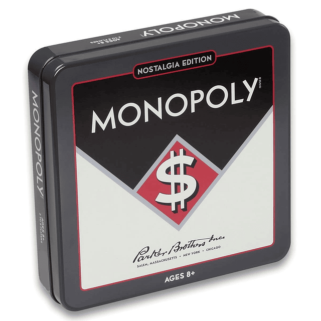 Monopoly Nostalgia Edition en lata coleccionable