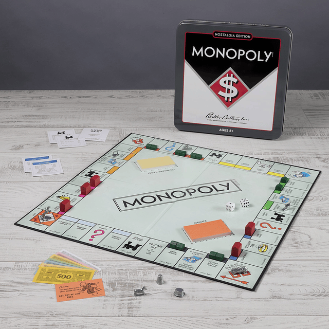 Monopoly Nostalgia Edition en lata coleccionable