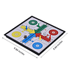 Quadpro Juego de mesa magnético Ludo con tablero plegable, j