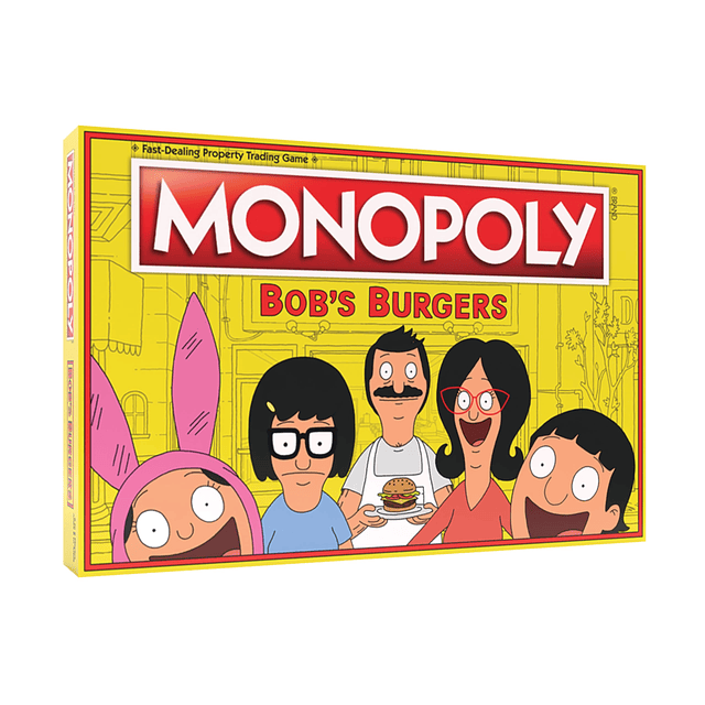 Juego de mesa Monopoly Bobs Burgers | Juego temático de mono