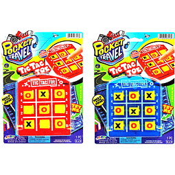 Portable Tic Tac Toe 2 Pack Mini juegos de mesa clásicos par