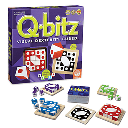 Mindware Q-Bitz Juegos de mesa divertidos a juego con patron