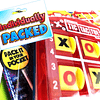 Portable Tic Tac Toe 2 Pack Mini juegos de mesa clásicos par