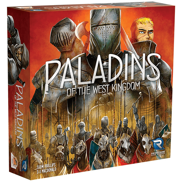 Juego de mesa de estrategia Paladins of The West Kingdom, de