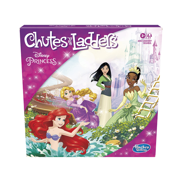 Chutes and Ladders Juego de mesa Disney Princess Edition par