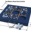 Tic Tac Toe moderno para decoración del hogar, juego Tic Tac