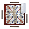 SCRABBLE Giant Deluxe Edition con tablero de madera giratori