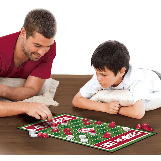 Family Game - NCAA Alabama Crimson Tide Checkers - Juego de