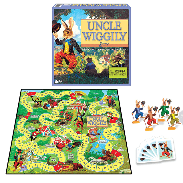 Uncle Wiggily Games USA, el primer juego de lectura clásico