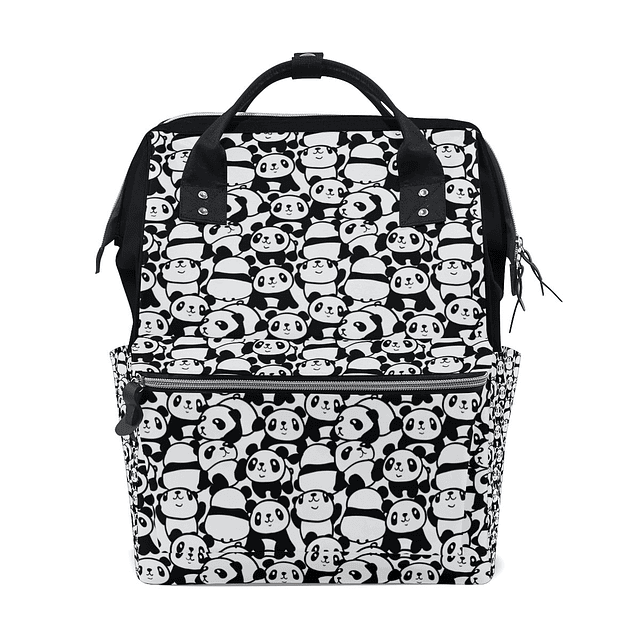 Bolsa de pañales Mochila de viaje Bolsa de mamá Mucho Pandas