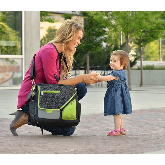 Metra - Bolsa para pañales, trébol de medianoche