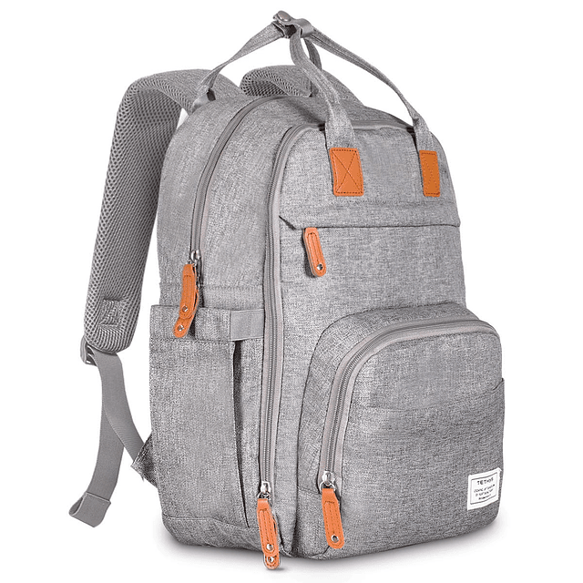 Todas las mochilas, gris, grande (paquete de 1)