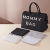 Bolsa de pañales Bolsa de viaje para mujer Bolsa de mamá Bol