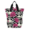 Senya Mochila para pañales, diseño de calavera con flores, m