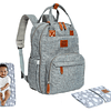 Mochila de pañales para niños pequeños con cambiador portáti