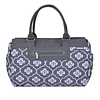 Parker - Bolsa para pañales, color gris florete