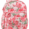 Mochila para pañales , estampado London Rose