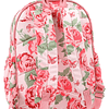 Mochila para pañales , estampado London Rose