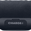 Charge 4 Altavoz Bluetooth portátil resistente al agua Negro