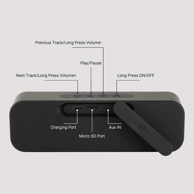 Altavoz Bluetooth portátil IPX5 Altavoz Bluetooth inalámbric