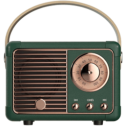 Altavoz Bluetooth retro mini altavoz inalámbrico, altavoz Bl