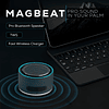 MagBeat Altavoz Bluetooth + Cargador Inalámbrico con Soporte