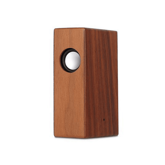 Altavoz de inducción mágico recargable de madera Audio estér