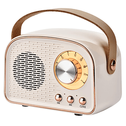 Altavoz Bluetooth retro, altavoz vintage inalámbrico, altavo