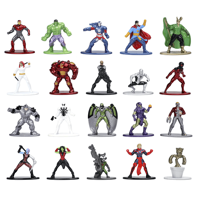 Marvel Nano METALFIGS 20 PK W5