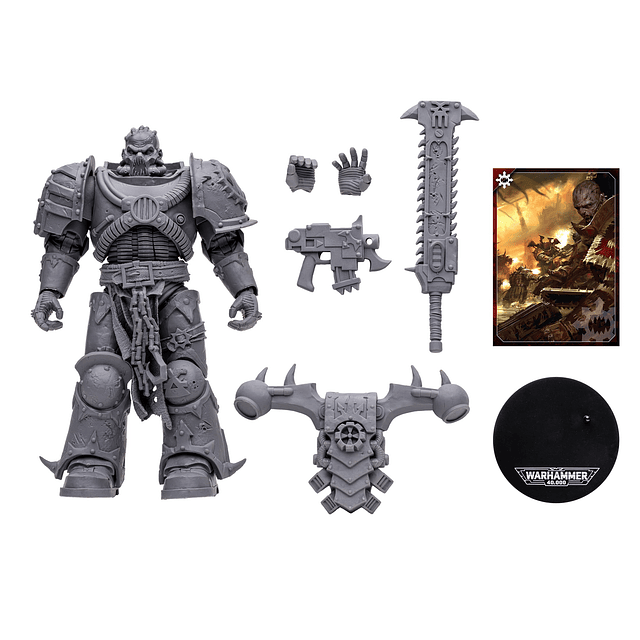 Warhammer 40,000 World Eaters Khorne Berzerker a prueba de a