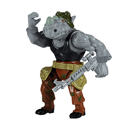 Tortugas Ninja: Figura básica Rocksteady clásica original de