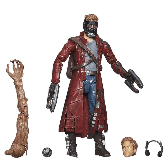 Figura Guardianes de la Galaxia StarLord, 6 pulgadas