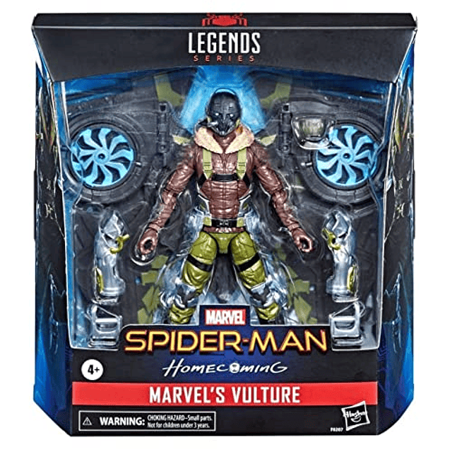 Legends SpiderMan Homecoming 's Vulture Figura Deluxe con al