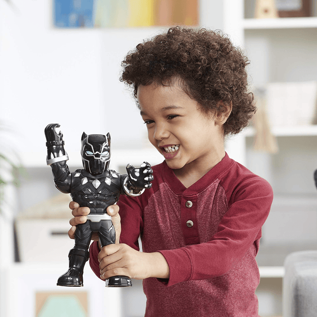 Playskool Heroes Marvel Mega Mighties Black Panther Figura d