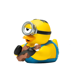 Figura de pato de goma de vinilo coleccionable Minions Stuar