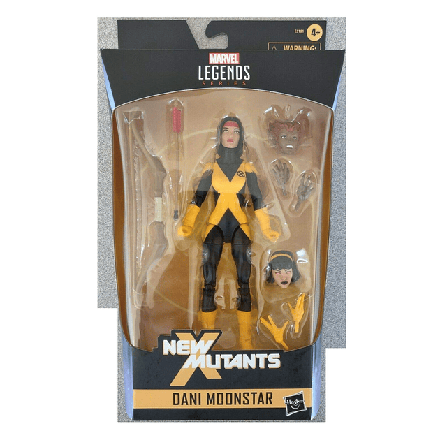 Figura exclusiva de Dani Moonstar de Marvel Legends New Muta